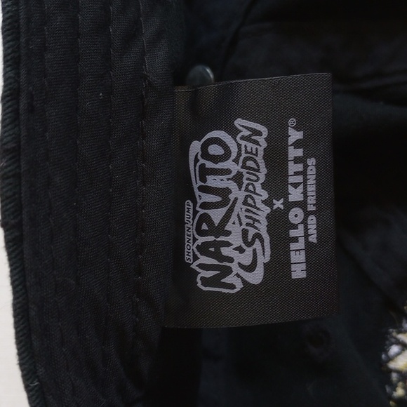Naruto Shippuden Hello Kitty & Friends Baseball Cap Black - Picture 7 of 9